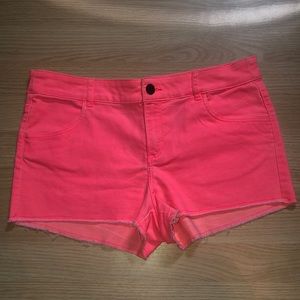 Neon Pink Shorts
